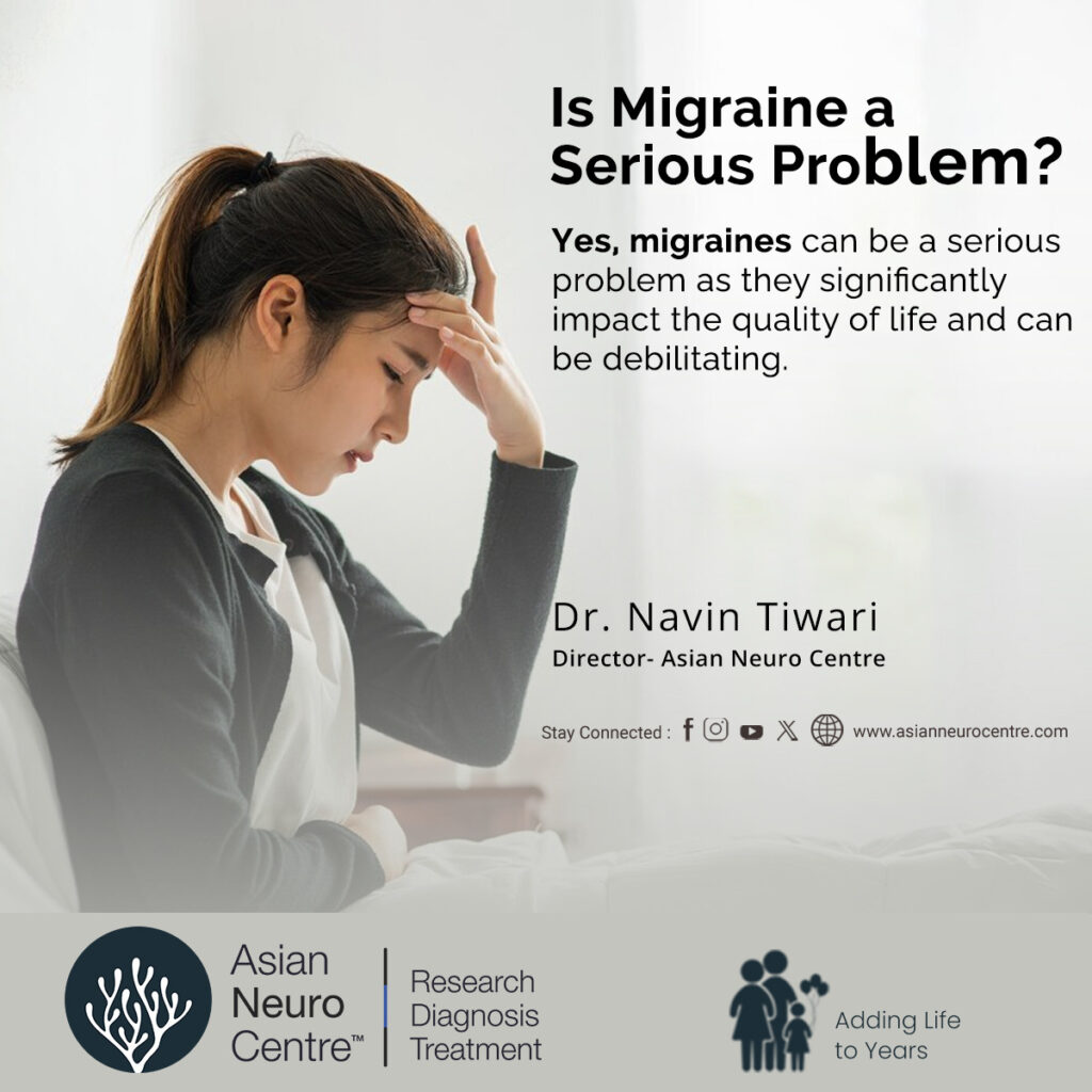 Is Migraine a Serious Problem? 
